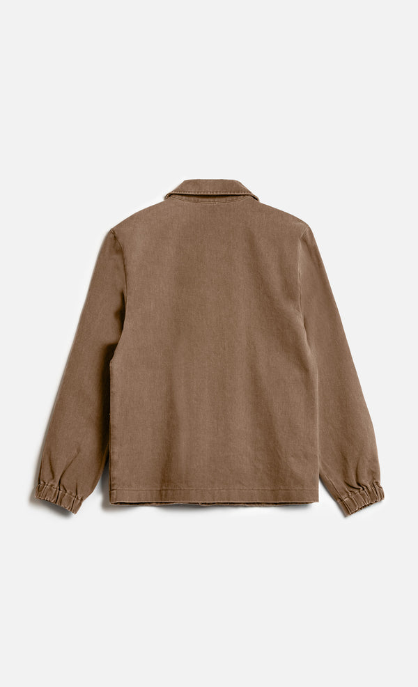 Wooden Store Giacca Leeds Overshirt Jacke Braun Herren