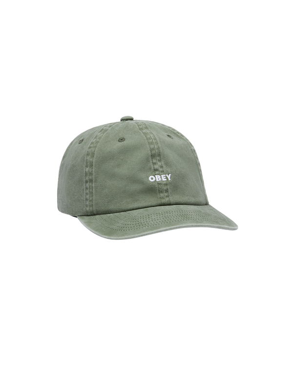 Obey Pigment 6 Panel SB Cap Oliv Unisex Mütze grün