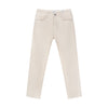 Dawn RISE Relaxed Tapered Ecru Minimal Stretch Jeans Hose Herren Altweiß