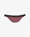Obey Wasted Hip Bag II unisex Bauchtasche burgunder