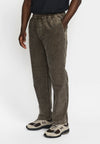 Revolution Casual Trousers Cordhose Lightarmy Hose Herren grün