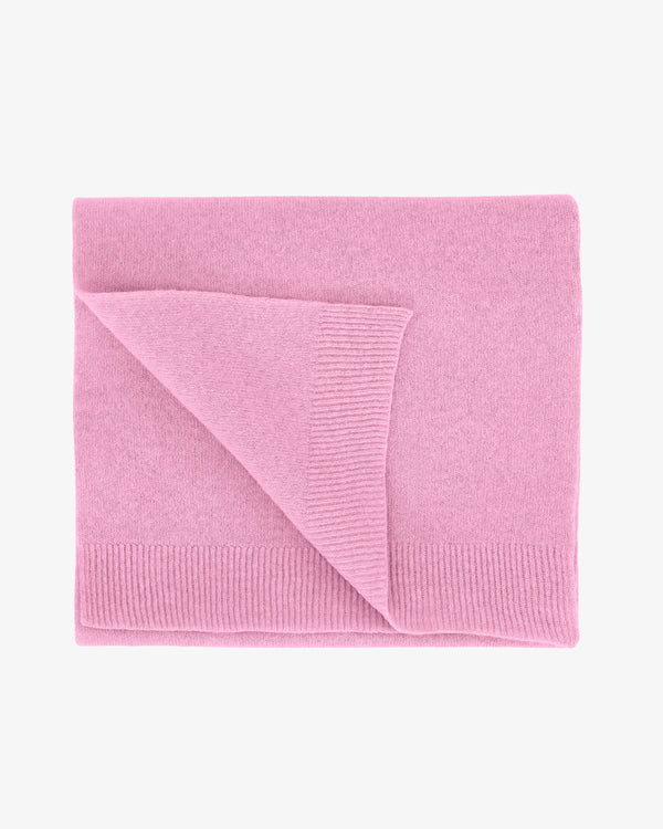 Colorful Standard Merino Wool Scarf Cherry Blossom Schal rosa