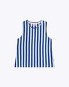 Wemoto Sleeveless Top Damen blau gestreift