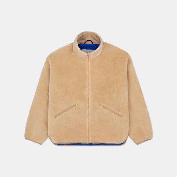Selfhood Teddy Jacke Damen creme