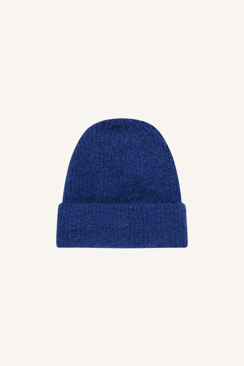 By-Bar Logo Beanie Queens Blue unisex Wollmütze blau