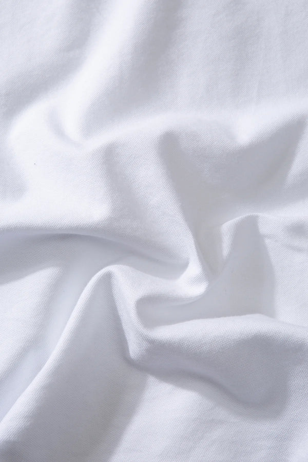 Edmmond Studios White Oxford Shirt Hemd Herren weiss