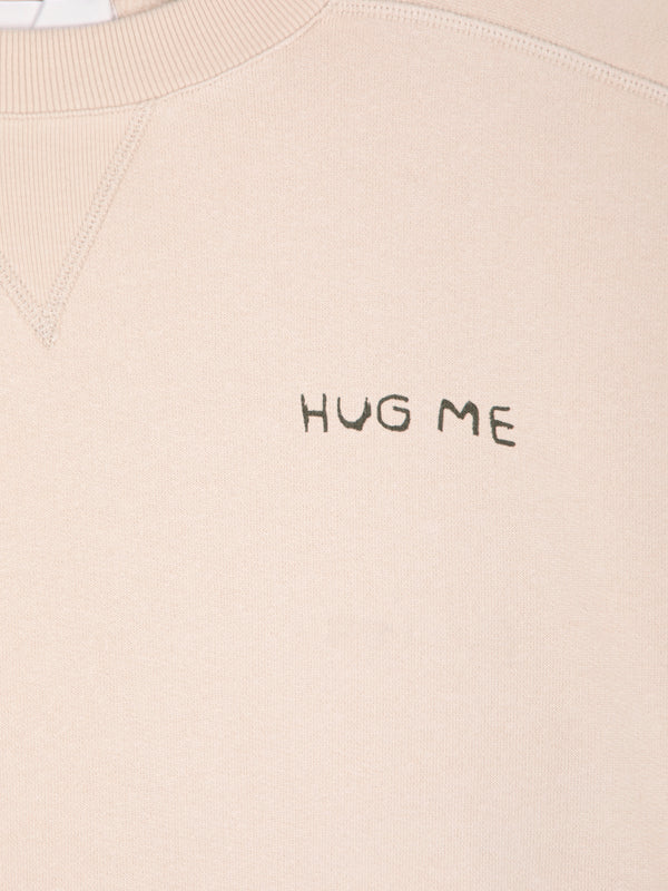 Bobo Choses Hug Me Sweatshirt Relaxed Fit Damen beige
