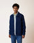Faguo Lorge Denim Jacke Blau Herren Bio-Baumwolle blau
