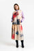 Suite13Lab Meda Vest Print Damen Steppweste Baumwolle beige rot