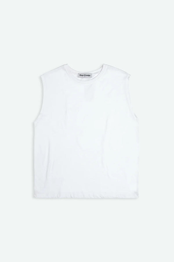 Kings of Indigo Aricia Shirt Top Damen weiss