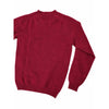 Harley of Scotland Brushed Wool Pullover Herren Maroon
