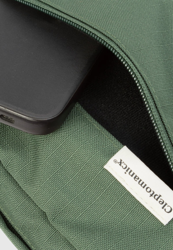 Cleptomanicx Tap S Hipbag Bauchtasche laurel wreath olivgrün