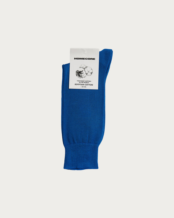 Homecore Fine Cotton Socken Cobalt Blue