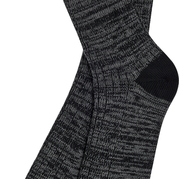 Bask in the Sun Txalupa Sock Carbon Unisex Bio Baumwolle grau