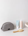 O My Bag Sonny Moon Makeup Bag Kosmetiktasche Baumwolle Leder schwarz