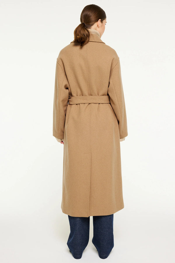 Elvine Milleah Wool Coat Damen Wollmantel Jacke camel