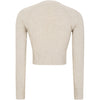 Esmé Rim Knit Cardigan Damen Stickjacke beige creme