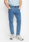 Revolution Loose Fit Jeans Herren 5 Pocket blau