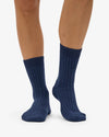 Colorful Standard Merino Wool Blend Socke - Marine Blue