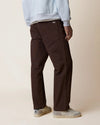 Faguo Hagenau Brown Workwear Hose Herren Baumwolle braun