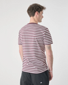 Cleptomanicx Ligull Winetasting Stripe Tee T-Shirt Herren gestreift