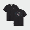 Dedicated Stockholm Wonky Bike T-Shirt Bio Baumwolle Shirt schwarz