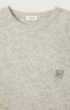 American Vintage Pullover Vito Herren hellgrau meliert