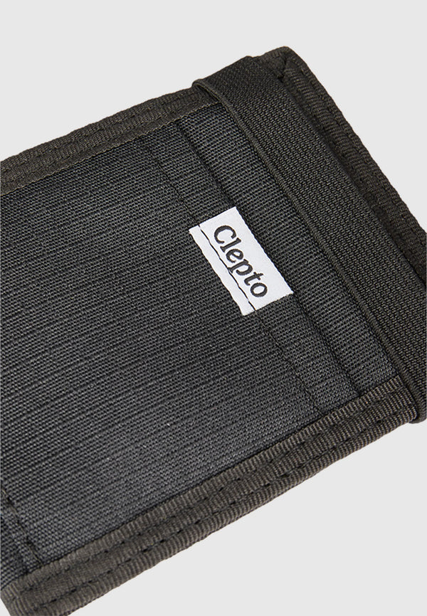 Cleptomanicx Classic Wallet schwarz
