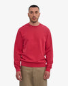 Colorful Standard Classic Organic Crew Sweatshirt Faded Red Unisex rot
