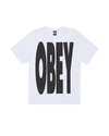 Obey Extended Vintage Oversized Tee Herren T-Shirt weiß