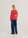 Bobo Choses Hidden Monster Crewneck Sweatshirt Damen Print rot