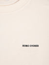 Bobo Choses Hidden Monster T-Shirt Damen Print off white weiß