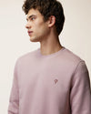 Faguo Donzy Sweatshirt Mauve Herren Pullover Crewneck rosa