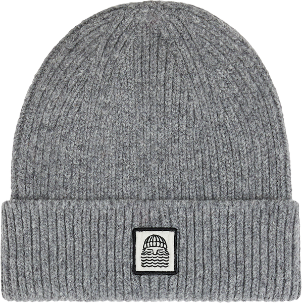 Bask In The Sun To The Sea Beanie Grey Unisex hellgrau