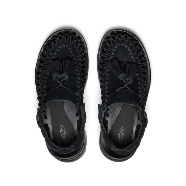 KEEN Unisex UNEEK PLT Tassel Sneaker schwarz