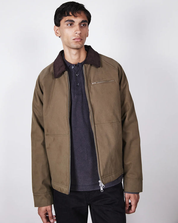 Brixtol Textiles Carter Padded Deep Fern Jacke Wasserdicht grün