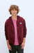 American Vintage Hoktown Weste Bordeaux Melange Herren dunkelrot meliert