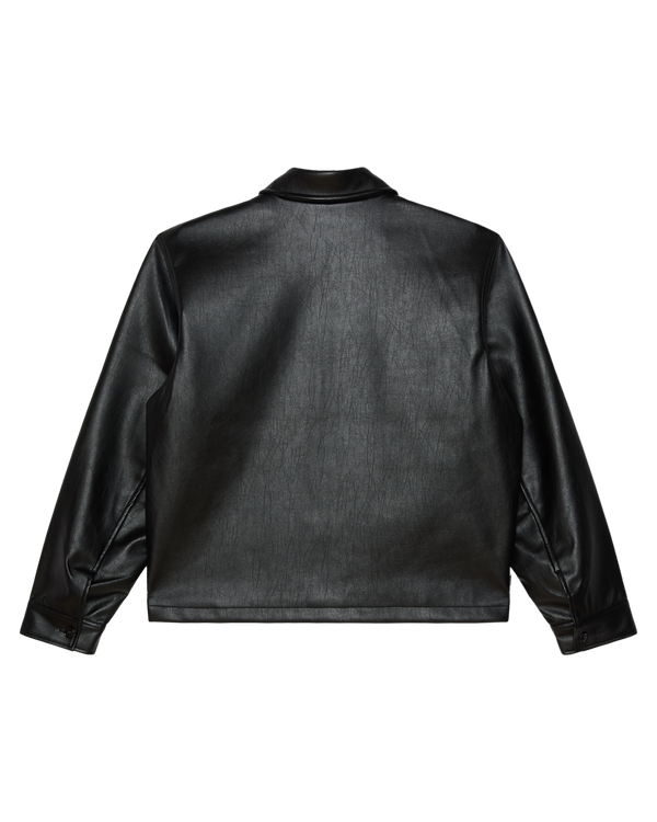 Obey Workman PU Jacket Herren Utility Jacke schwarz
