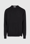 Cleptomanicx Soft Knit Black Strickpullover Herren schwarz