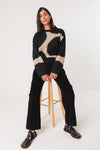 SKFK Aitza Sweater Alpaca Knit Damen Strick Pullover schwarz