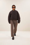 By-Bar Bodie Bomber Jacket Espresso Damen Jacke braun
