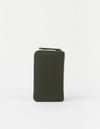 O MY BAG Jett Wallet Moss Soft Grain Leather Geldbörse grün