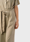 Klitmøller Marna Jumpsuit Damen Einteiler sand beige