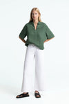Kings of Indigo Tanja White Pant Hose Damen weiss