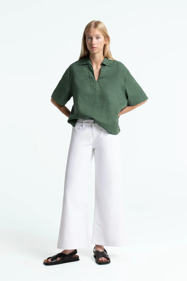 Kings of Indigo Tanja White Pant Hose Damen weiss