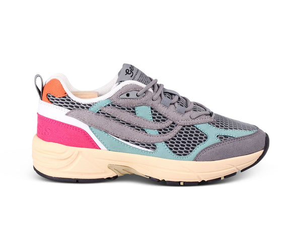 Genesis G-Eco `99 Multi Mesh Grey Turquoise Pink Sneaker Unisex