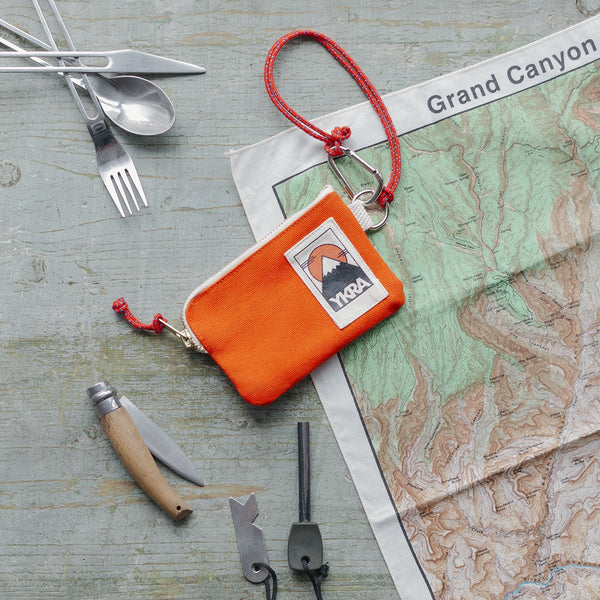 YKRA Mini Wallet Orange Geldbörse orange