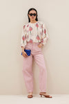 By-Bar Lew Pink Rocky Pants Hose Damen rosa