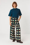 SKFK Nia Trouser Damen Palazzo Hose grün