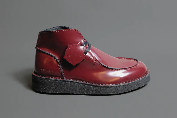 Oswen Ewaldi Polido Leder Schuh unisex bordeaux